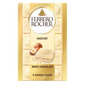 Ferrero Rocher Tabletas Blanco X3 Mini Pack