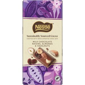 Milk Chocolate, Raisins, Almonds & Hazelnuts